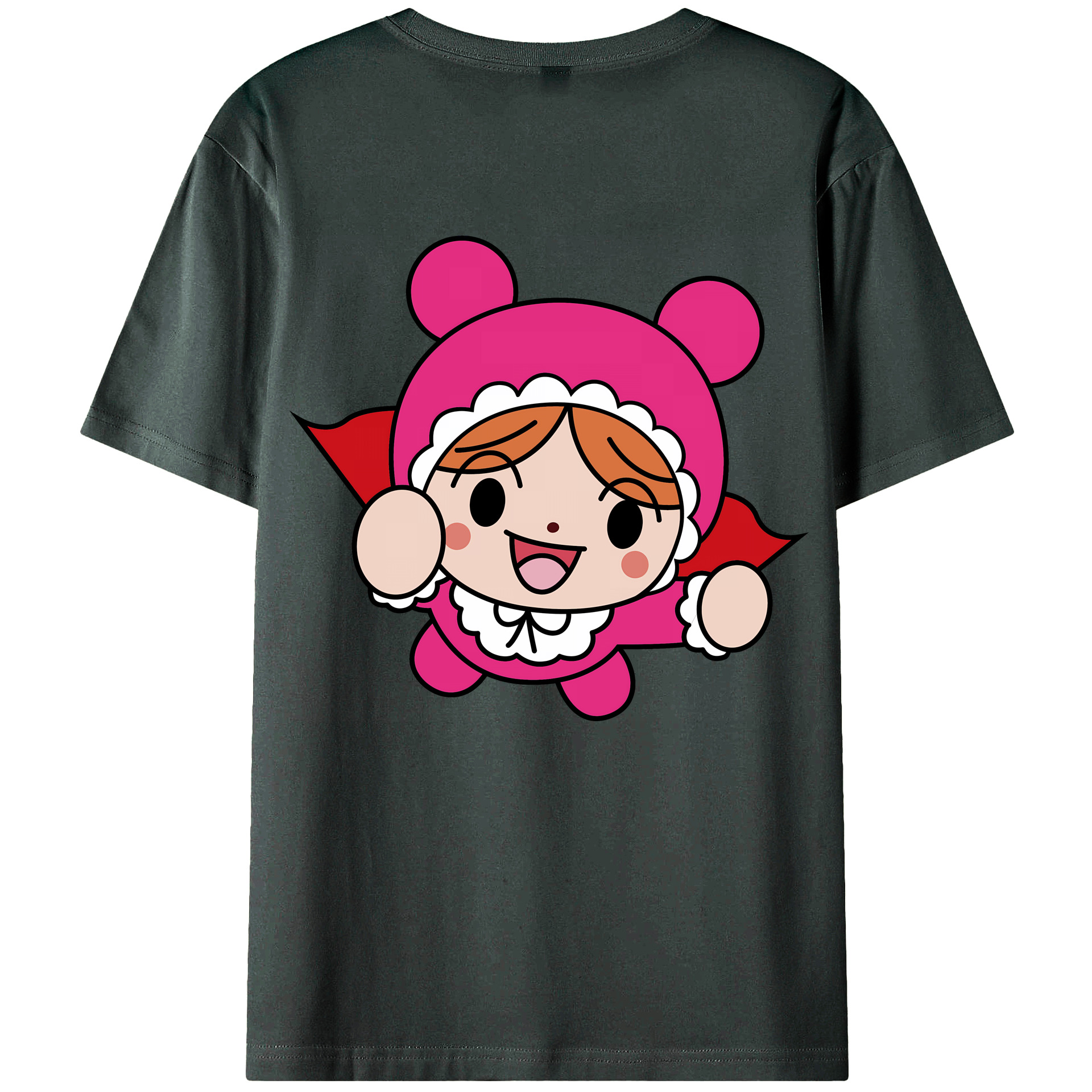 （画像用） アンパンマン Anpanman 綿100％ メンズ半袖Tシャツ（バックプリント） 通気性